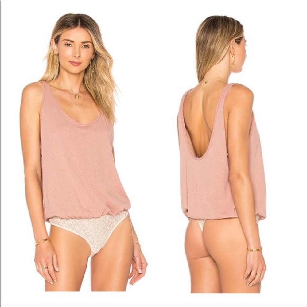 NWT Free People Flowy Cotton Bodysuit